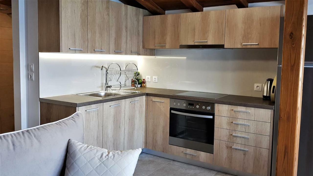 Ferienwohnung Golden Attic Nea Roda Exterior foto